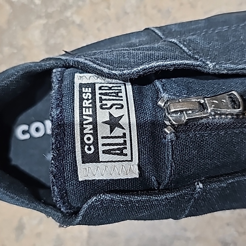 Converse All Star black and white shoes - Picture 4 of 10